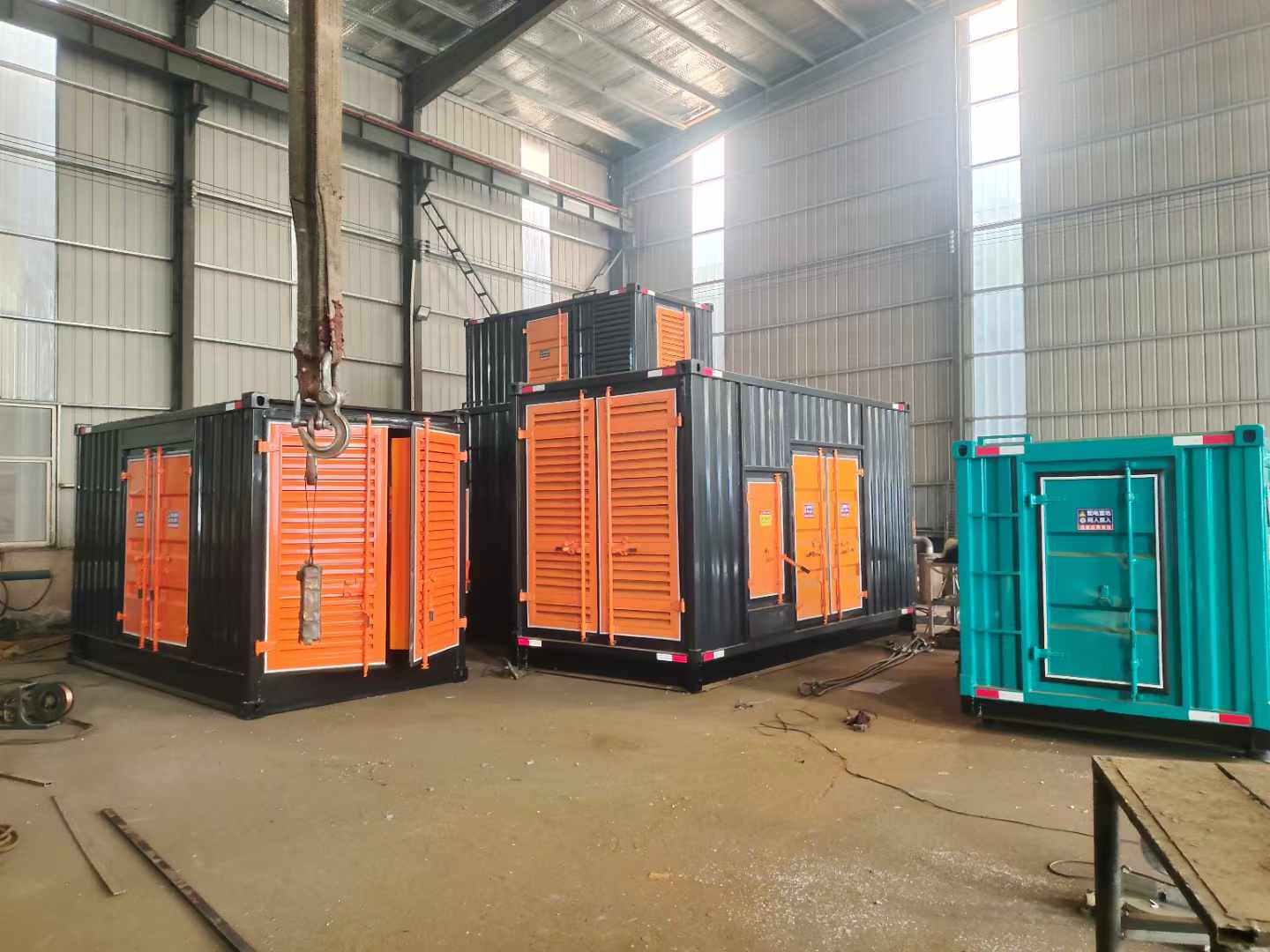开江500kw柴油发电机组可以带动多少功率设备？